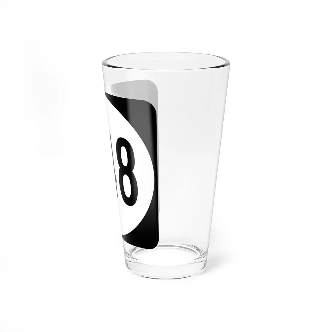 Circle sign 648 Virginia (Virginia) (Road Sign) Pint Glass 16oz - Go Mug Yourself