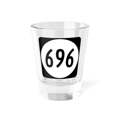Circle sign 696 Virginia (Virginia) (Road Sign) Shot Glass 1.5oz 1.5oz - Go Mug Yourself