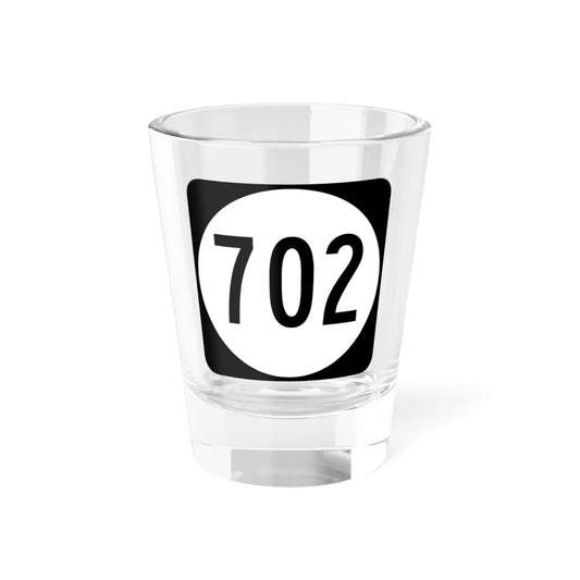 Circle sign 702 Virginia (Virginia) (Road Sign) Shot Glass 1.5oz 1.5oz - Go Mug Yourself