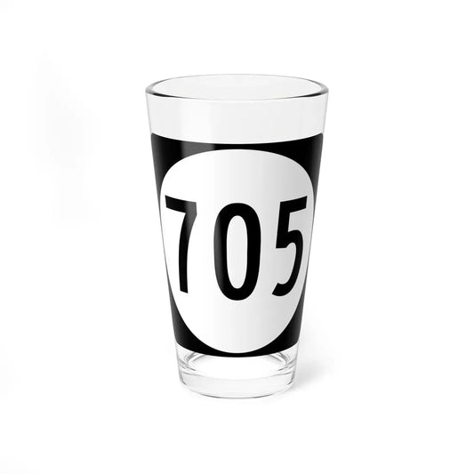 Circle sign 705 Virginia (Virginia) (Road Sign) Pint Glass 16oz 16oz - Go Mug Yourself