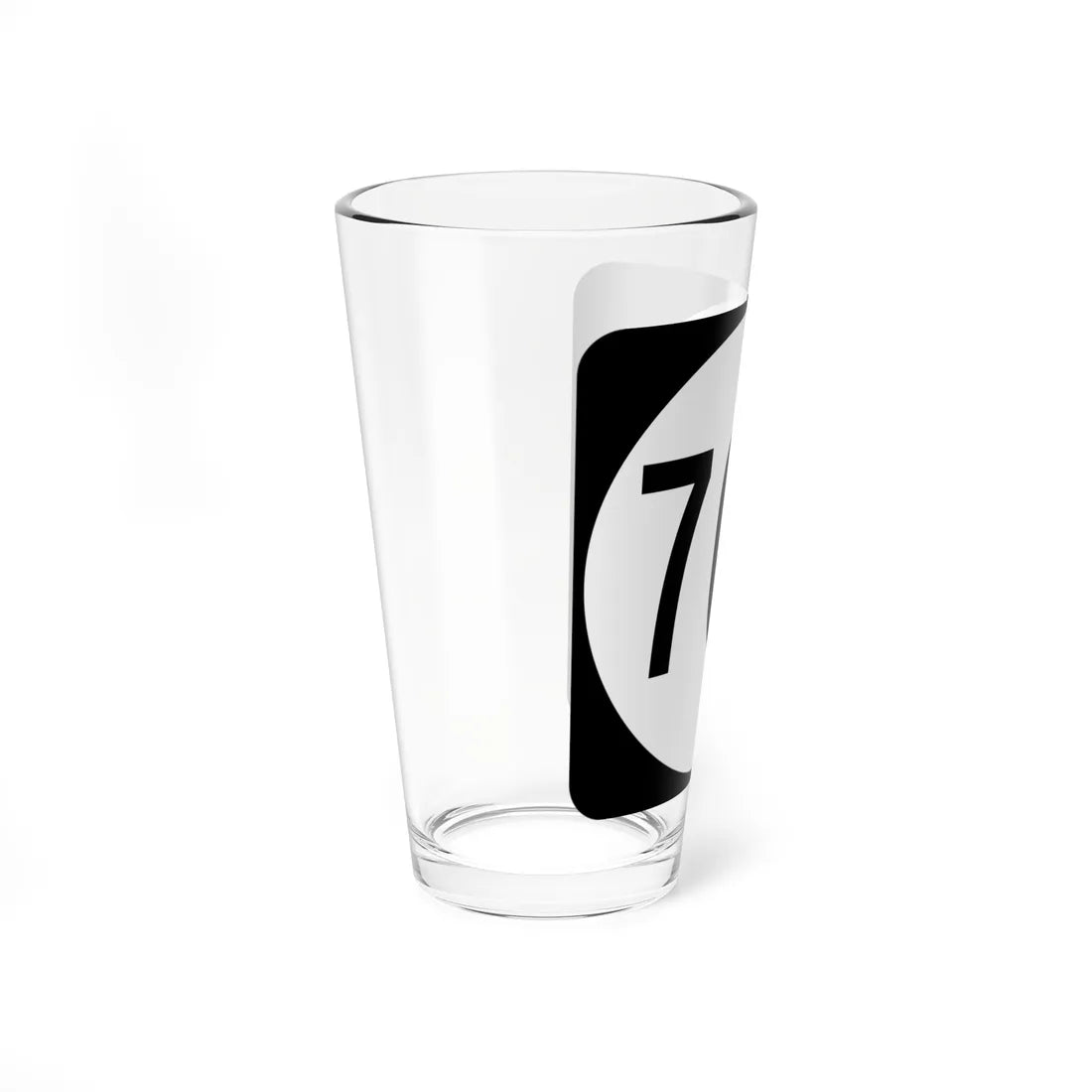 Circle sign 705 Virginia (Virginia) (Road Sign) Pint Glss 16oz - Go Mug Yourself