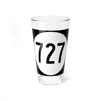 Circle sign 727 Virginia (Virginia) (Road Sign) Pint Glass 16oz 16oz - Go Mug Yourself
