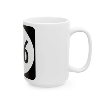 Circle sign 756 Virginia (Virginia) (Road Sign) White Coffee Mug - Go Mug Yourself