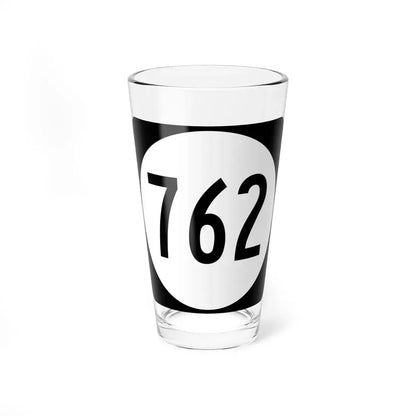 Circle sign 762 Virginia (Virginia) (Road Sign) Pint Glass 16oz 16oz - Go Mug Yourself
