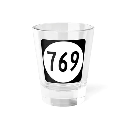 Circle sign 769 Virginia (Virginia) (Road Sign) Shot Glass 1.5oz 1.5oz - Go Mug Yourself