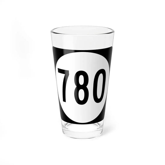 Circle sign 780 Virginia (Virginia) (Road Sign) Pint Glass 16oz 16oz - Go Mug Yourself