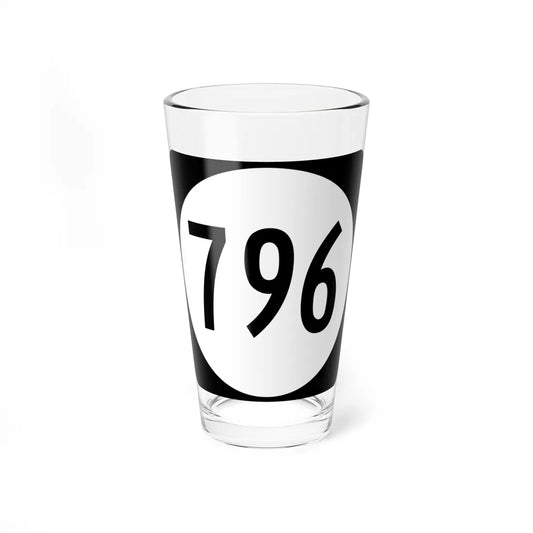 Circle sign 796 Virginia (Virginia) (Road Sign) Pint Glss 16oz 16oz - Go Mug Yourself