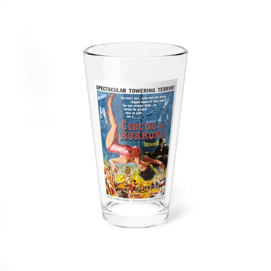 CIRCUS OF HORRORS 1960 Movie Poster - Pint Glass 16oz 16oz - Go Mug Yourself