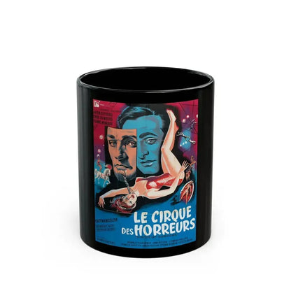 CIRCUS OF HORRORS (2) 1960 Movie Poster - Black Coffee Mug - Go Mug Yourself