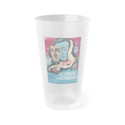 CIRCUS OF HORRORS (2) 1960 Movie Poster - Frosted Pint Glass 16oz 16oz Frosted - Go Mug Yourself