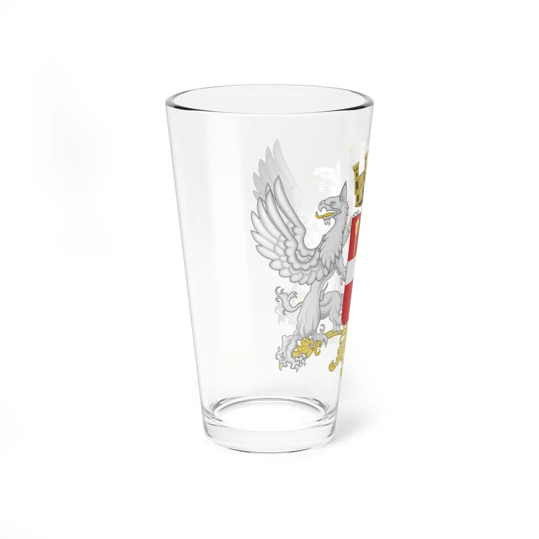 Cirié-Stemma (Italy) (Coat of Arms) Pint Glass 16oz - Go Mug Yourself