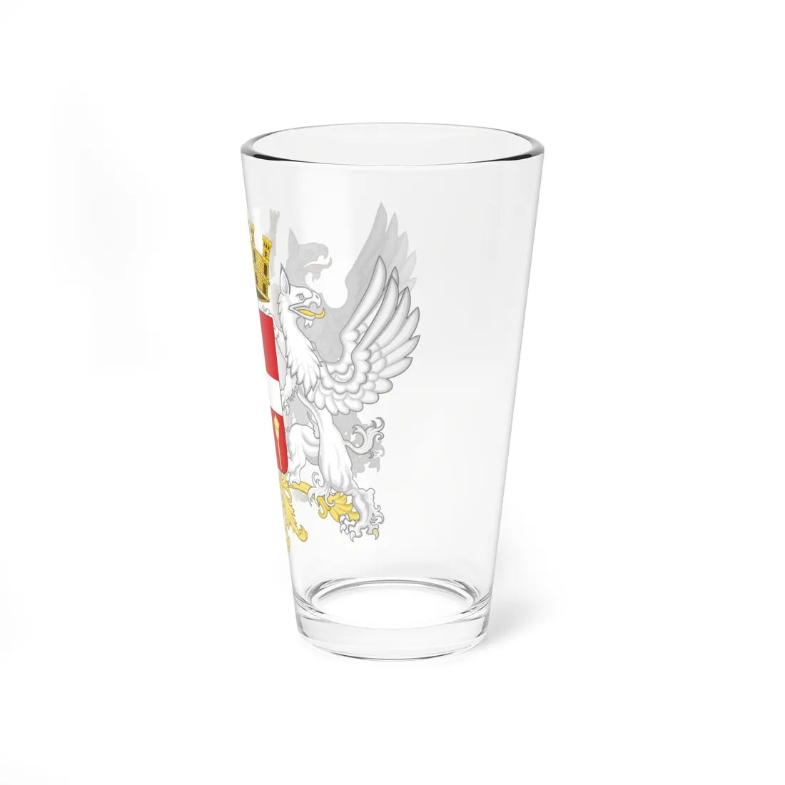 Cirié-Stemma (Italy) (Coat of Arms) Pint Glass 16oz - Go Mug Yourself