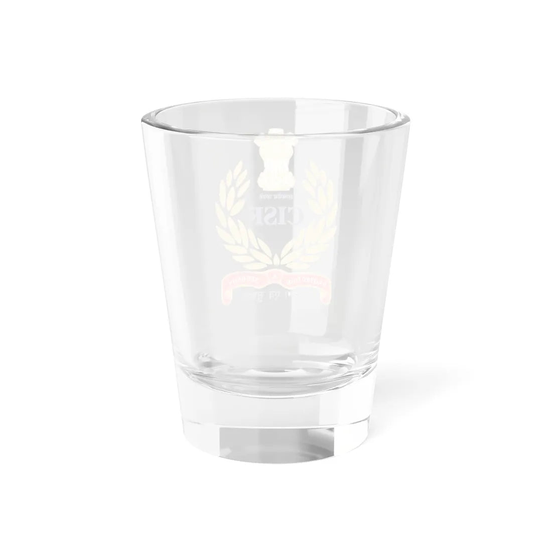 CISF LOGO (India) (Coat of Arms) Shot Glass 1.5oz - Go Mug Yourself
