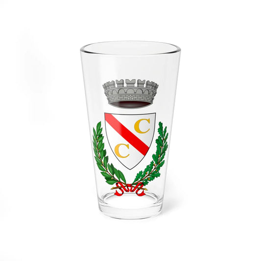 Cissone-Stemma (Italy) (Coat of Arms) Pint Glass 16oz 16oz - Go Mug Yourself