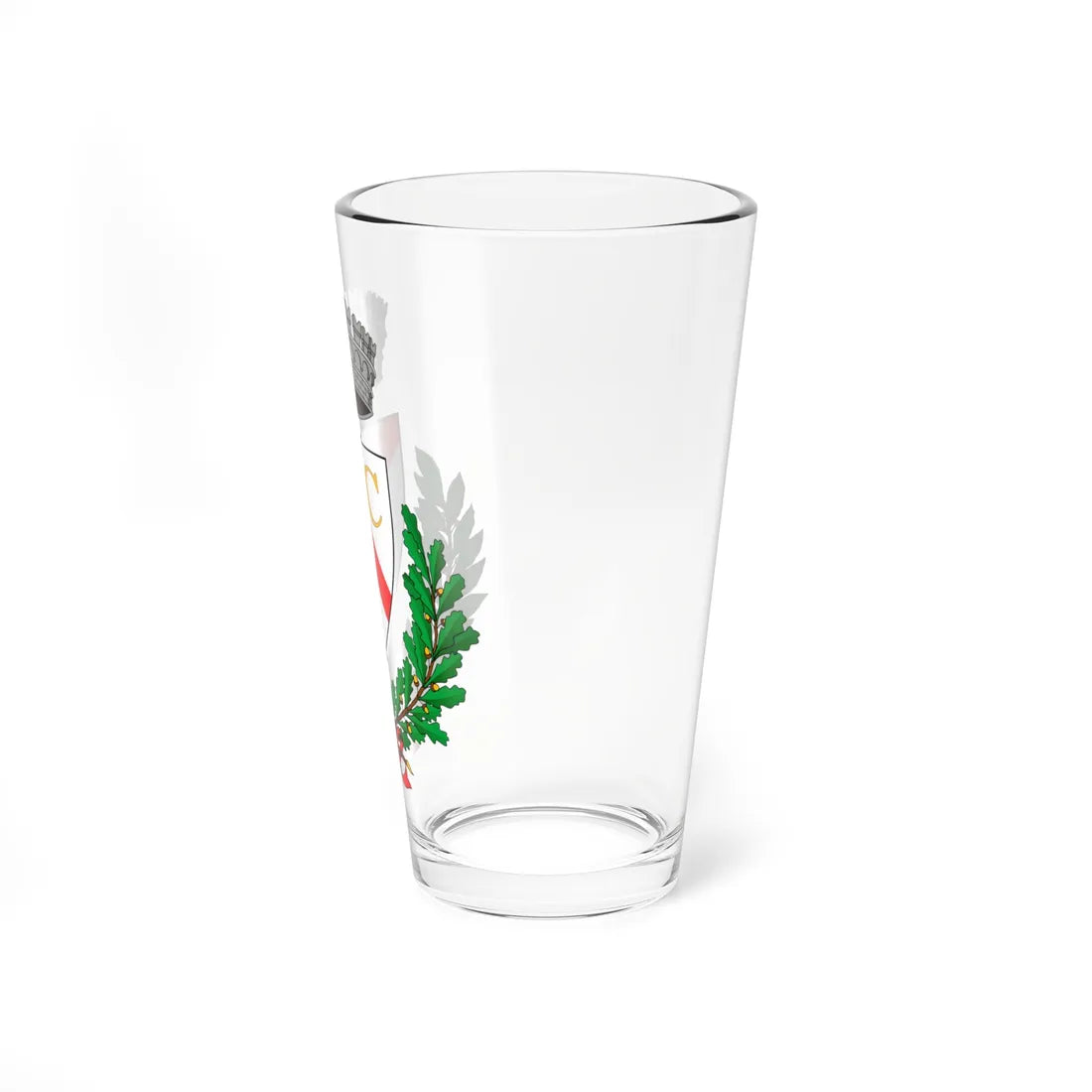 Cissone-Stemma (Italy) (Coat of Arms) Pint Glass 16oz - Go Mug Yourself
