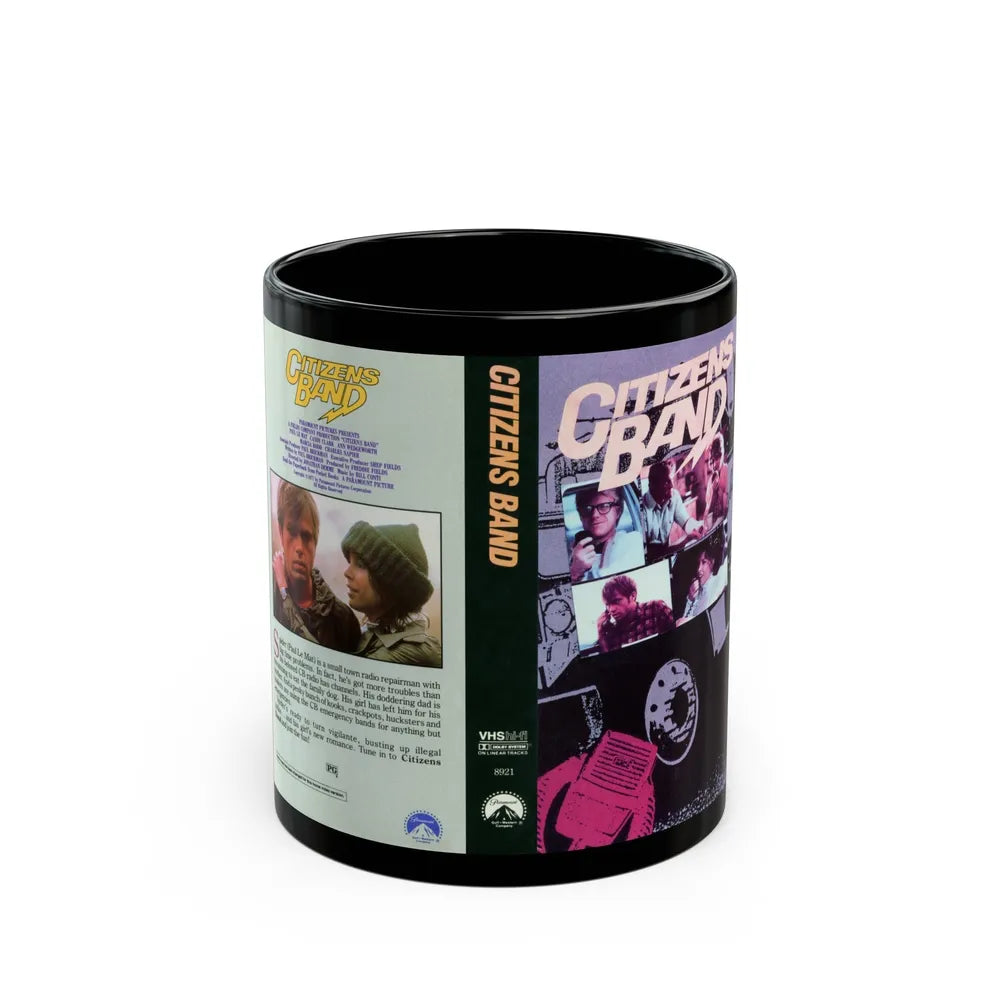 CITIZENS BAND (VHS COVER) - Black Coffee Mug-11oz-Go Mug Yourself