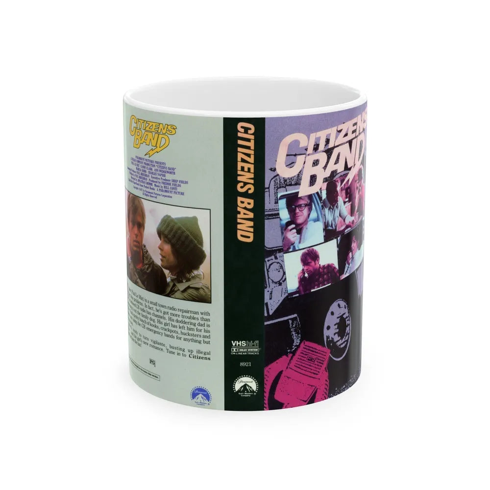 CITIZENS BAND (VHS COVER) - White Coffee Mug-11oz-Go Mug Yourself