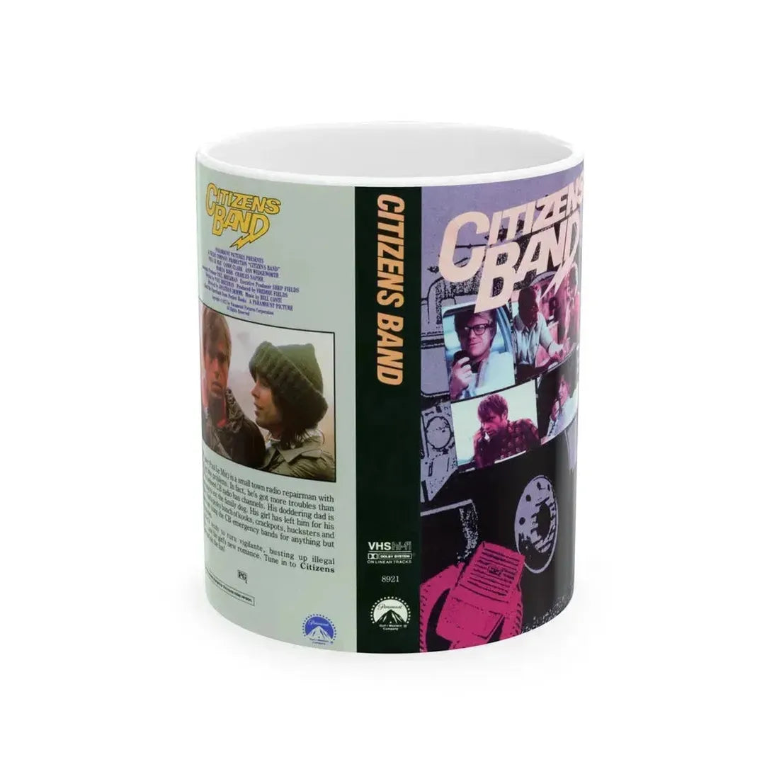 CITIZENS BAND (VHS COVER) - White Coffee Mug 11oz - Go Mug Yourself