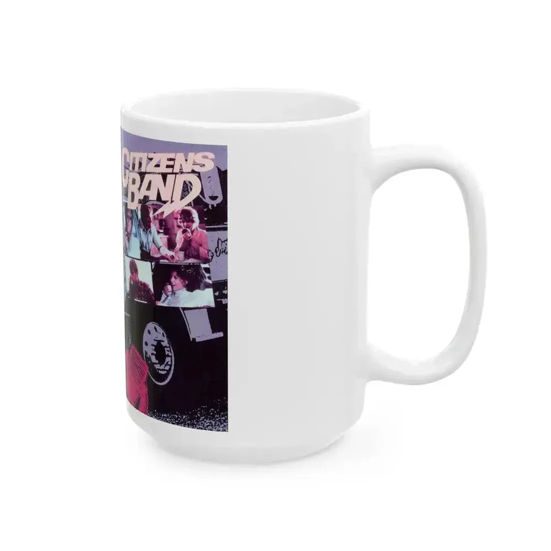 CITIZENS BAND (VHS COVER) - White Coffee Mug - Go Mug Yourself