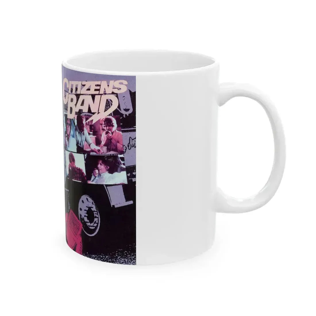 CITIZENS BAND (VHS COVER) - White Coffee Mug - Go Mug Yourself
