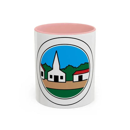 Citizenship in the Community (Boy Scout Merit Badge) Accent Coffee Mug 11oz Pink - Go Mug Yourself