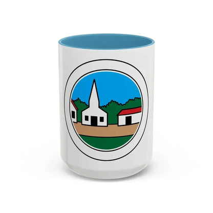 Citizenship in the Community (Boy Scout Merit Badge) Accent Coffee Mug 15oz Light Blue - Go Mug Yourself