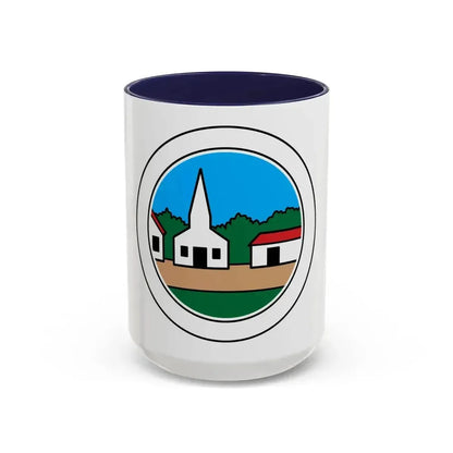 Citizenship in the Community (Boy Scout Merit Badge) Accent Coffee Mug 15oz Navy - Go Mug Yourself