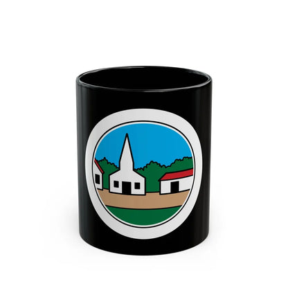 Citizenship in the Community (Boy Scout Merit Badge) Black Coffee Mug-11oz-Go Mug Yourself