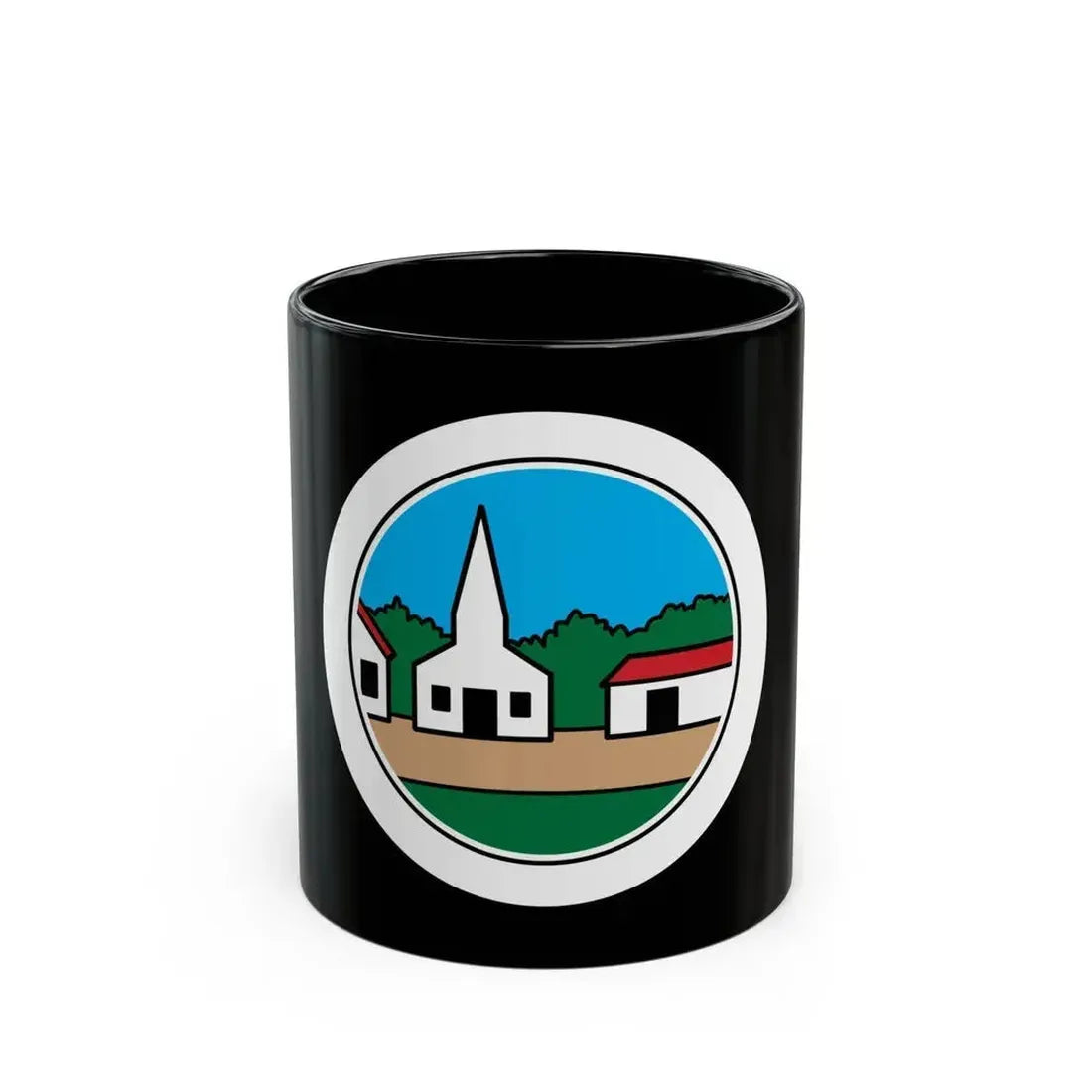 Citizenship in the Community (Boy Scout Merit Badge) Black Coffee Mug 11oz - Go Mug Yourself