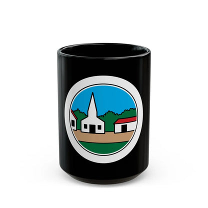 Citizenship in the Community (Boy Scout Merit Badge) Black Coffee Mug-15oz-Go Mug Yourself