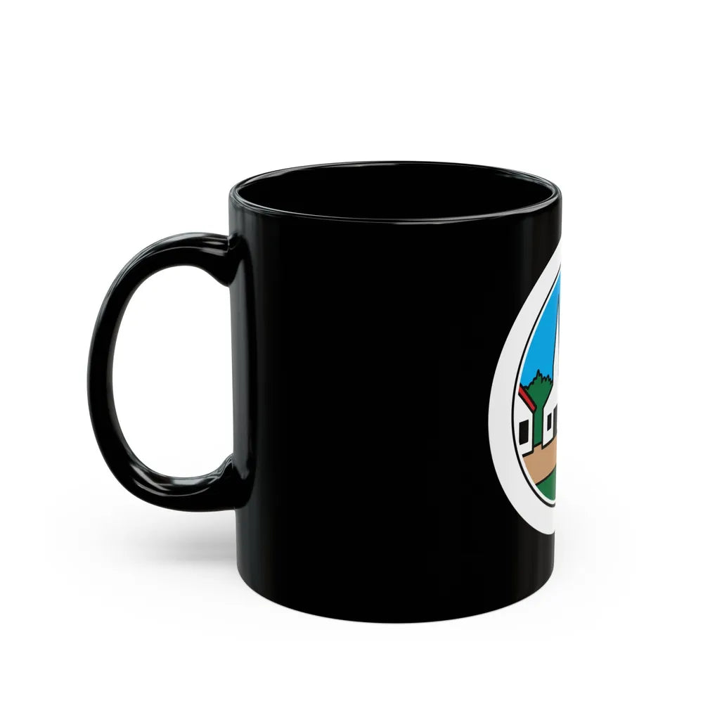 Citizenship in the Community (Boy Scout Merit Badge) Black Coffee Mug-Go Mug Yourself