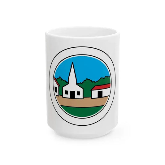 Citizenship in the Community (Boy Scout Merit Badge) White Coffee Mug 15oz - Go Mug Yourself