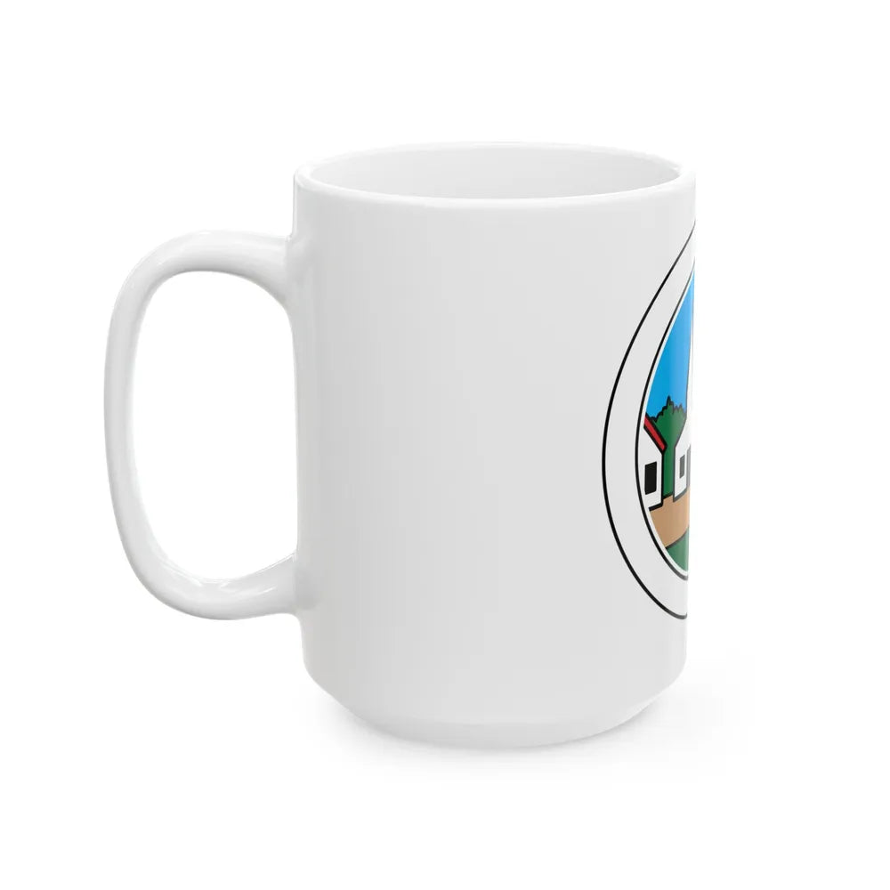 Citizenship in the Community (Boy Scout Merit Badge) White Coffee Mug-Go Mug Yourself