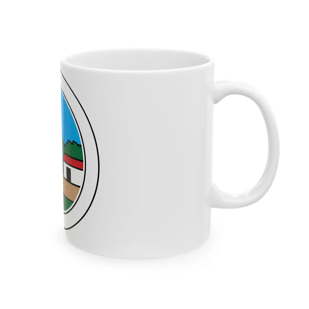 Citizenship in the Community (Boy Scout Merit Badge) White Coffee Mug-Go Mug Yourself