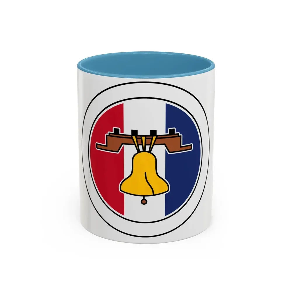 Citizenship in the Nation (Boy Scout Merit Badge) Accent Coffee Mug 11oz Light Blue - Go Mug Yourself