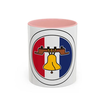 Citizenship in the Nation (Boy Scout Merit Badge) Accent Coffee Mug 11oz Pink - Go Mug Yourself