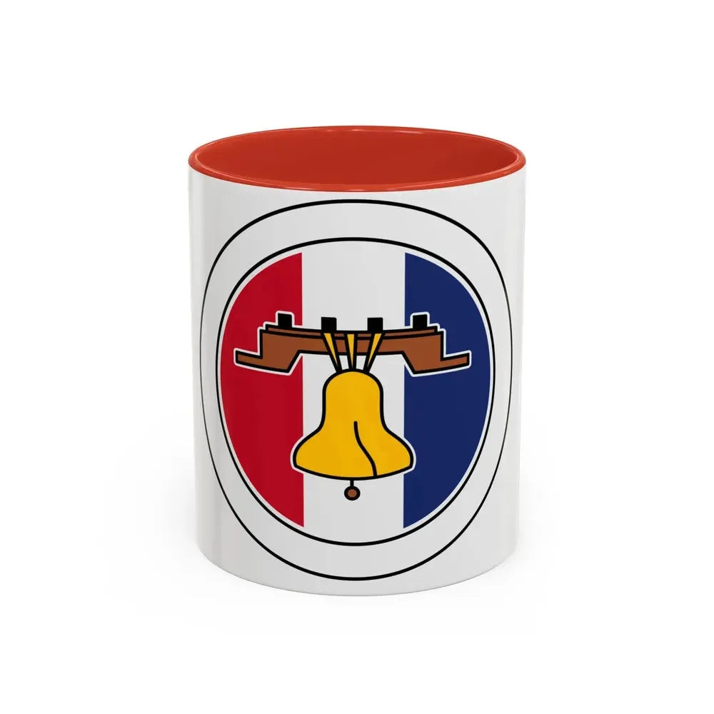 Citizenship in the Nation (Boy Scout Merit Badge) Accent Coffee Mug 11oz Red - Go Mug Yourself