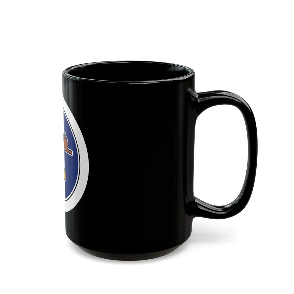 Citizenship in the Nation (Boy Scout Merit Badge) Black Coffee Mug-Go Mug Yourself