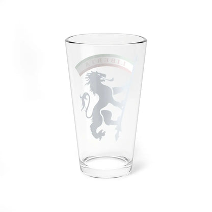 Città metropolitana di Bologna - Stemma (Italy) (Coat of Arms) Pint Glass 16oz - Go Mug Yourself