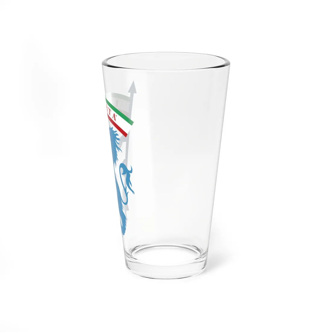 Città metropolitana di Bologna - Stemma (Italy) (Coat of Arms) Pint Glass 16oz - Go Mug Yourself
