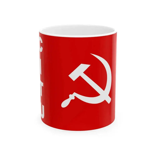 CITU LOGO (India) White Coffee Mug 11oz - Go Mug Yourself