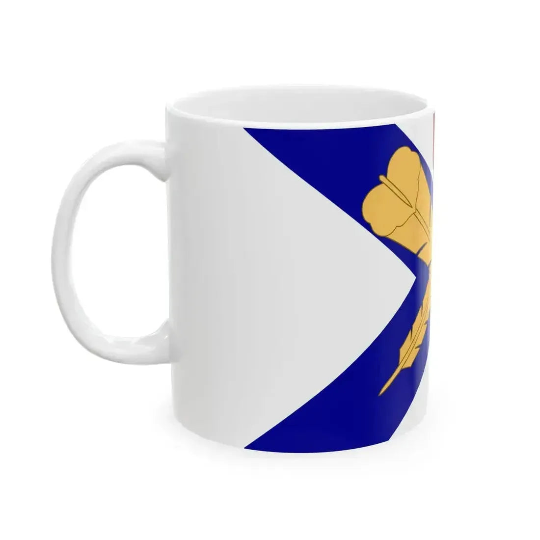 City Flag of Fredericksburg Virginia (United States) White Coffee Mug - Go Mug Yourself