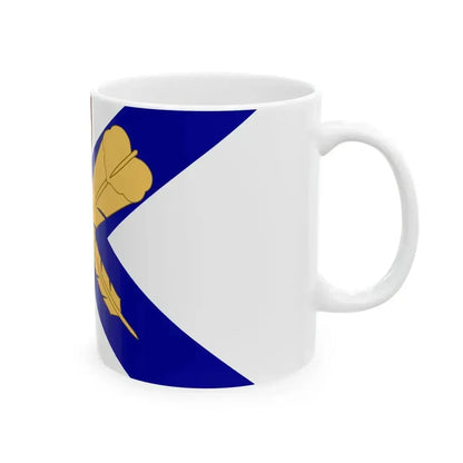 City Flag of Fredericksburg Virginia (United States) White Coffee Mug - Go Mug Yourself