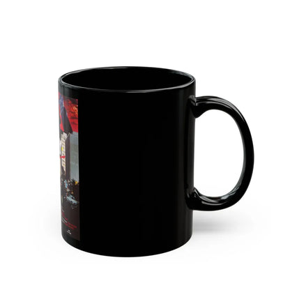 CITY IN PANIC 1986 Movie Poster - Black Coffee Mug-Go Mug Yourself