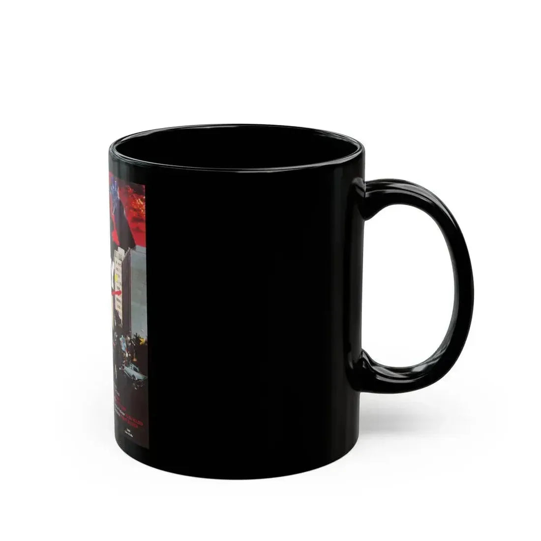 CITY IN PANIC 1986 Movie Poster - Black Coffee Mug - Go Mug Yourself
