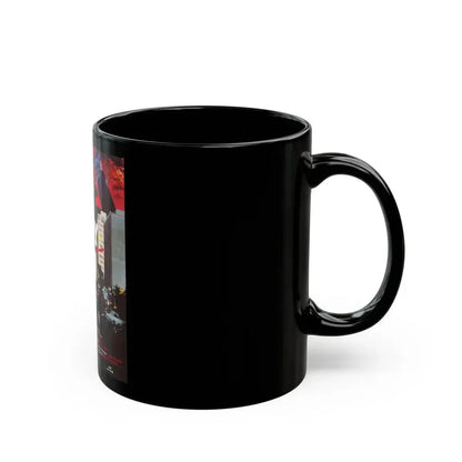 CITY IN PANIC 1986 Movie Poster - Black Coffee Mug - Go Mug Yourself