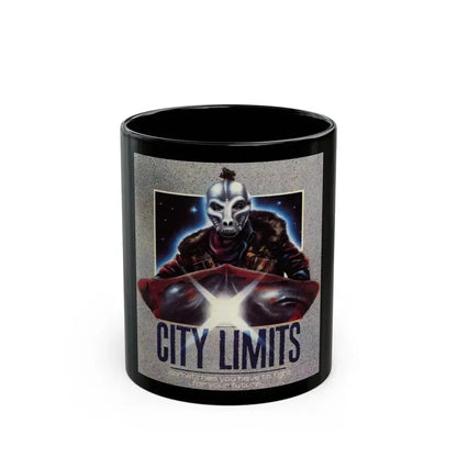 CITY LIMITS 1984 Movie Poster - Black Coffee Mug 11oz - Go Mug Yourself