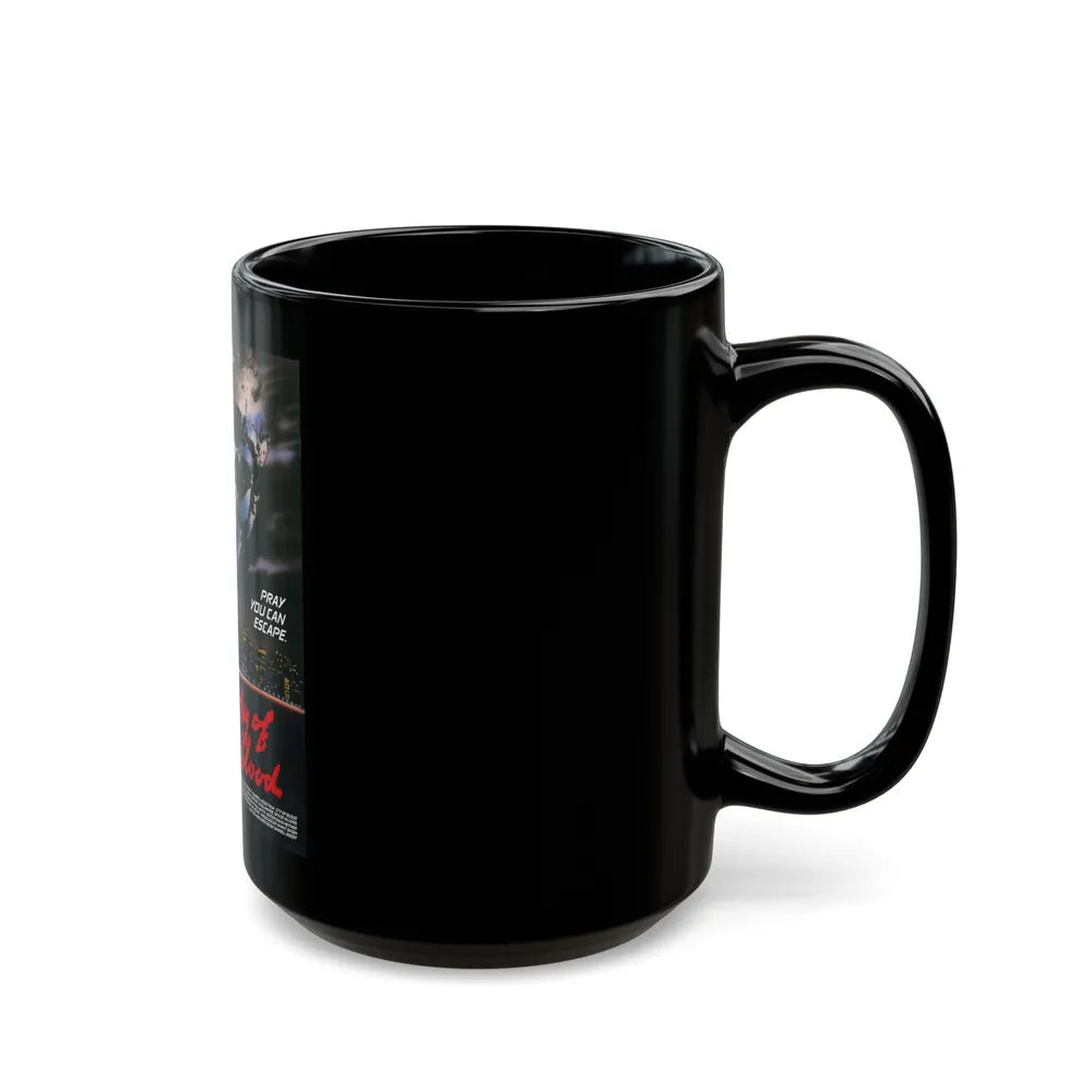 CITY OF BLOOD 1987 Movie Poster - Black Coffee Mug-Go Mug Yourself