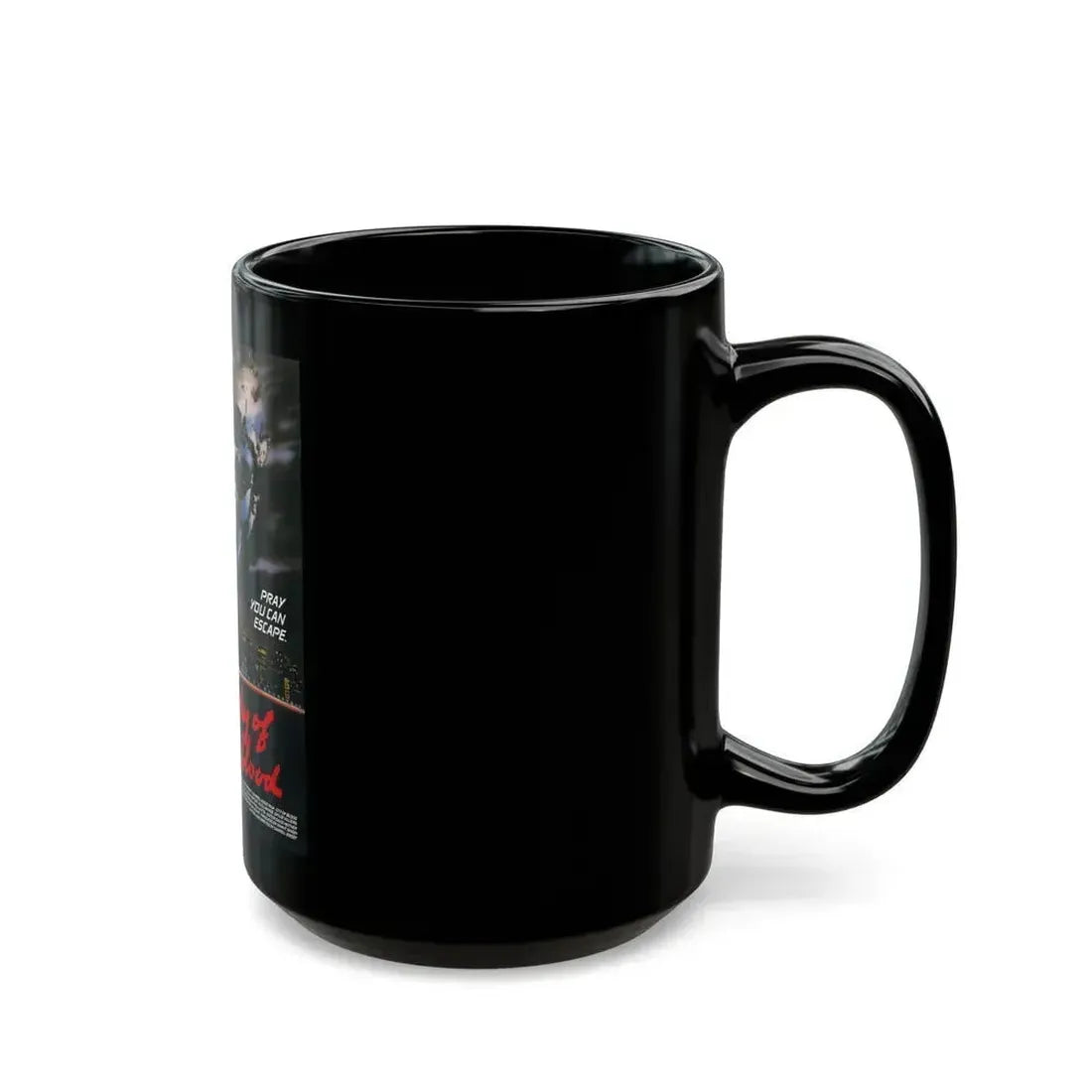 CITY OF BLOOD 1987 Movie Poster - Black Coffee Mug - Go Mug Yourself