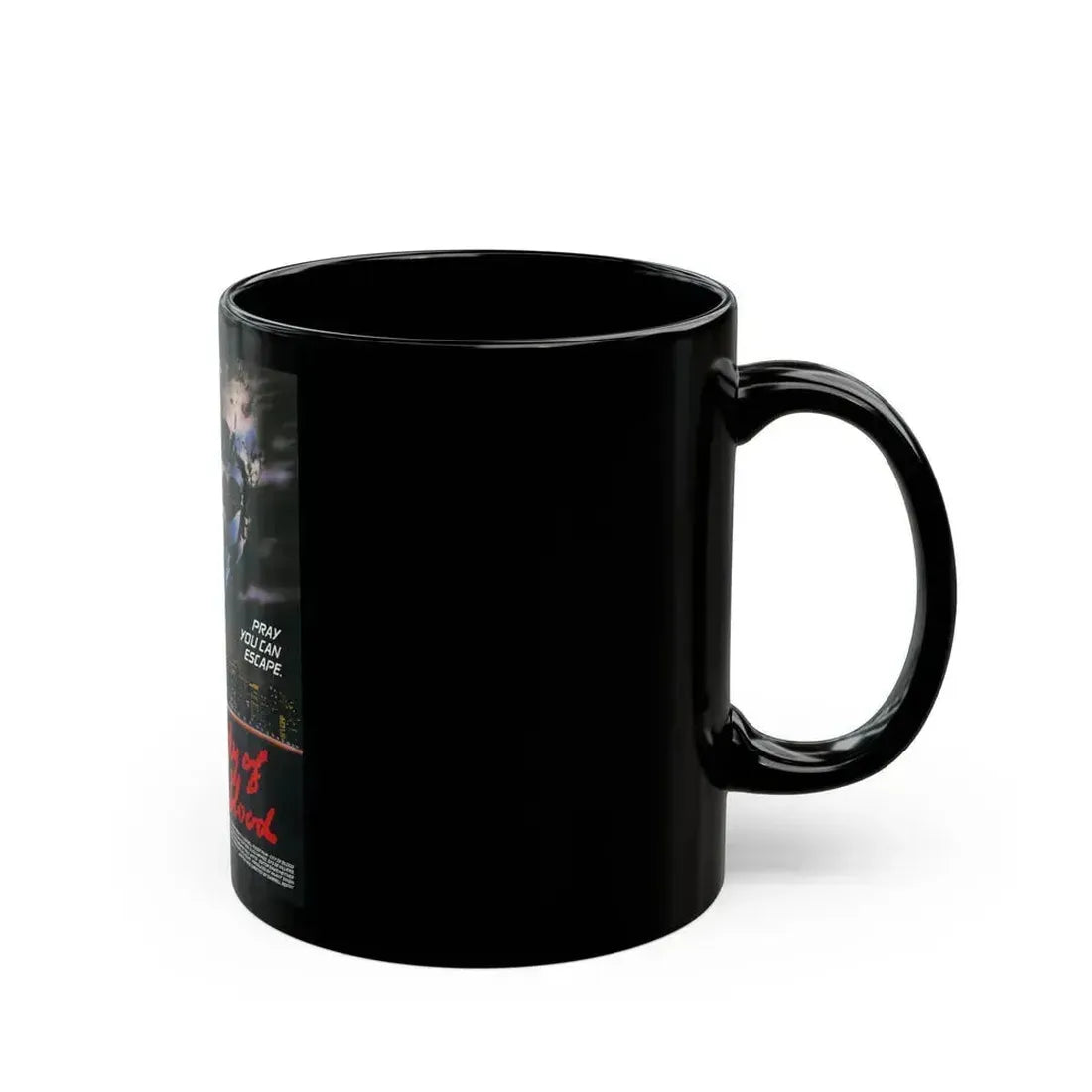 CITY OF BLOOD 1987 Movie Poster - Black Coffee Mug - Go Mug Yourself